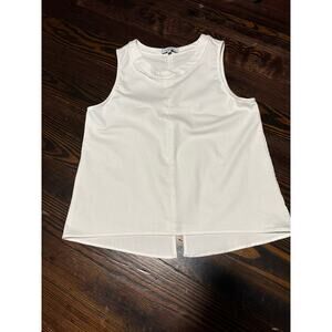 Waverly Grey Women's Size 12 Dressy White Tank Top